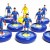 Subbuteo Andrew Table Soccer Olympiacos 2019-20 away kit on WSB Professional bases